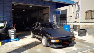 名車AE86トレノカスタム車！車検整備でいつまでも楽しい走りを！ | -テクニカルステージ-北九州の車・バイクおまかせ！