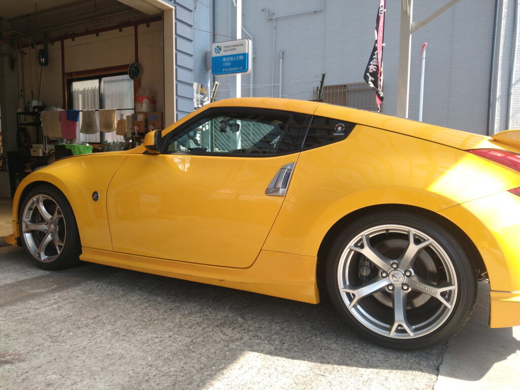 Z34　車高調交換