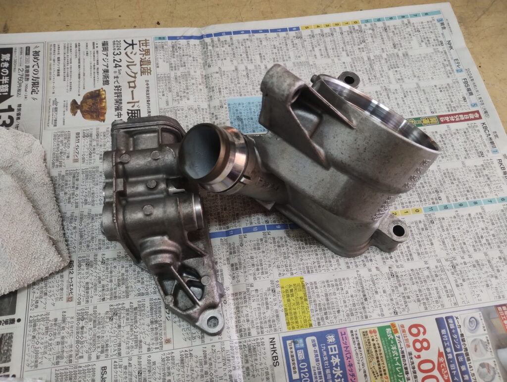 BMWオイル漏れ修理