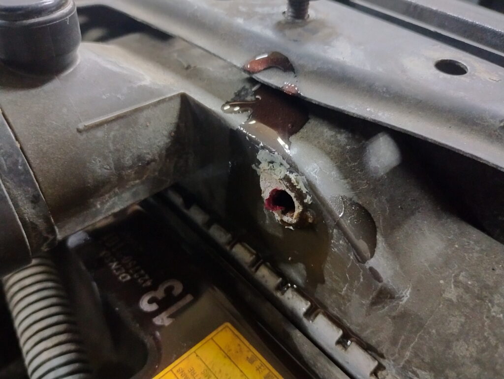 LS460セル交換