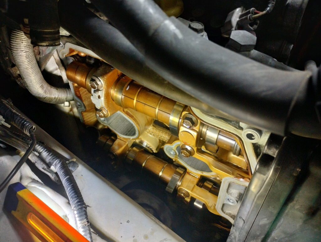 レガシィオイル漏れ修理