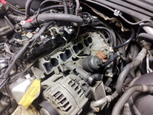 BMWx3水漏れ修理