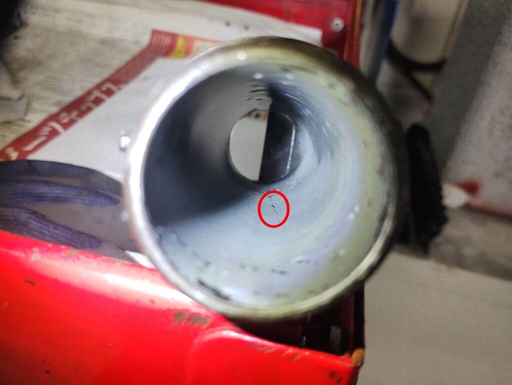 BMWx3水漏れ修理