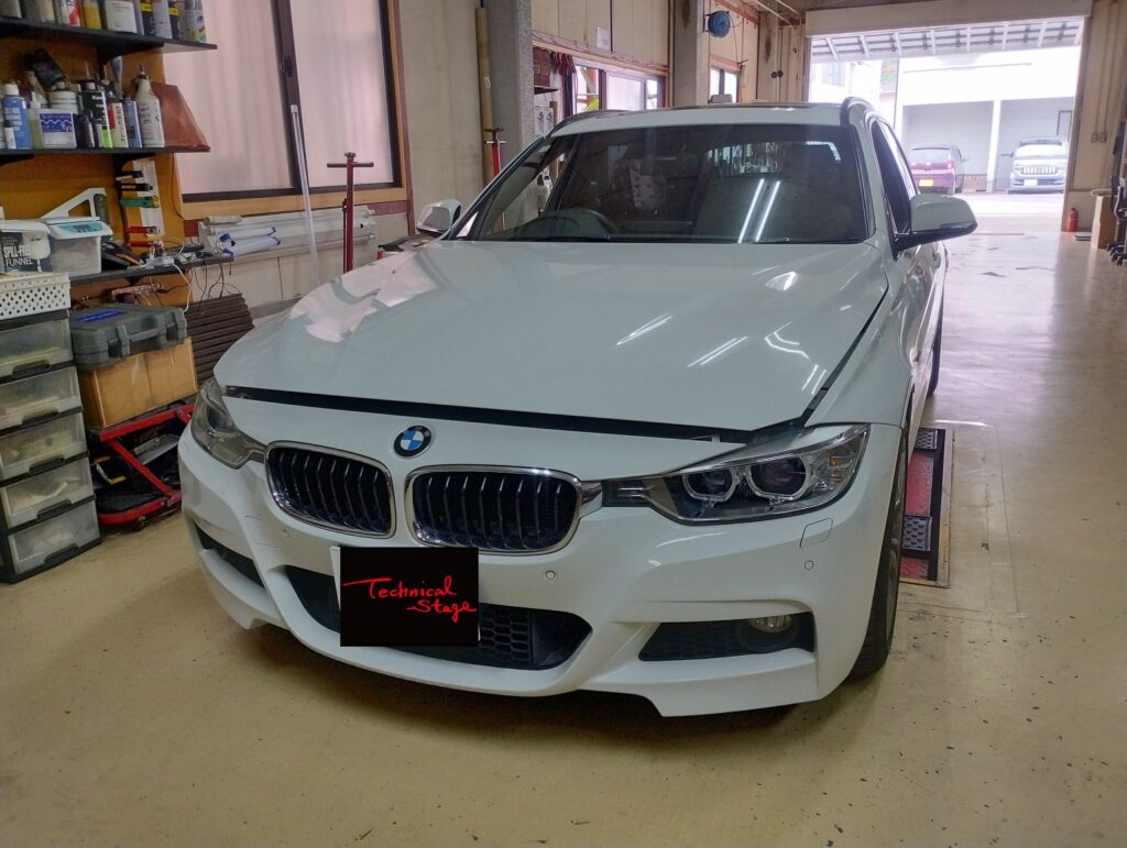BMWパッド、ローター交換