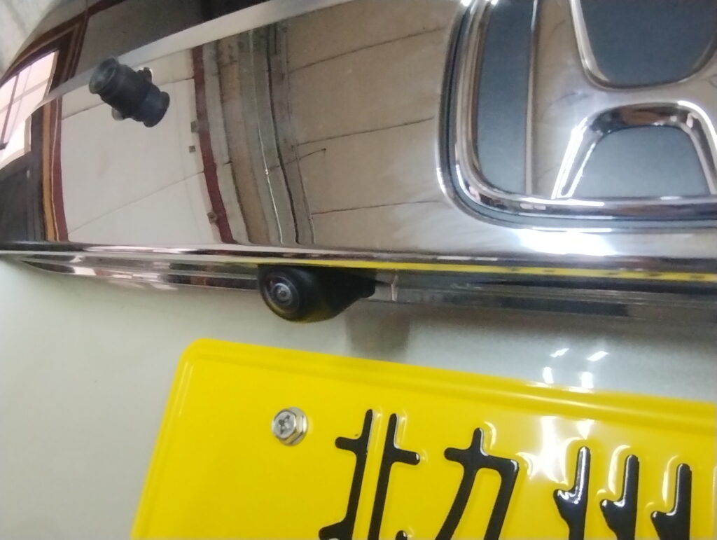 NONEバックカメラ交換