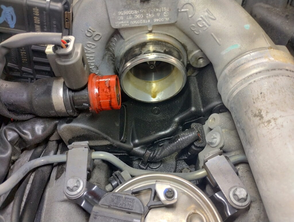 W212タービンパッキン交換