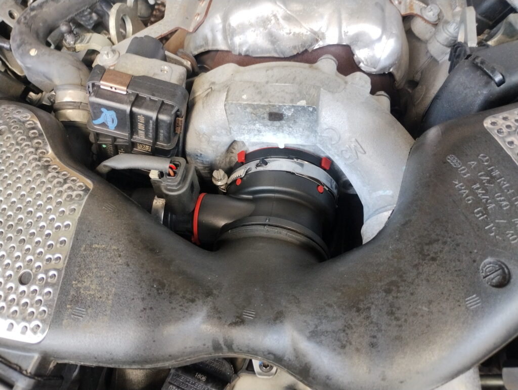 W212タービンパッキン交換
